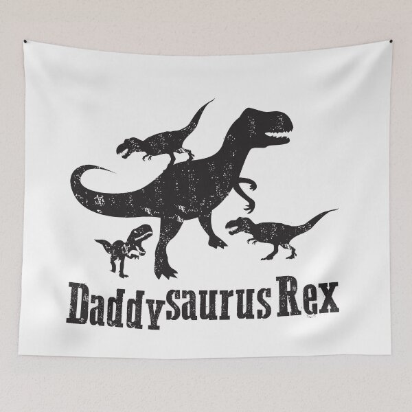 Item preview, Funny Dad Gift, Daddysaurus Rex for 3 Kids Funny Father T-Shirt & Gifts designed and sold by Happiness Shop.