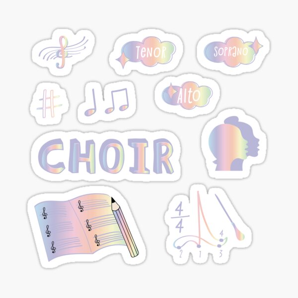 Choir Alto Sticker