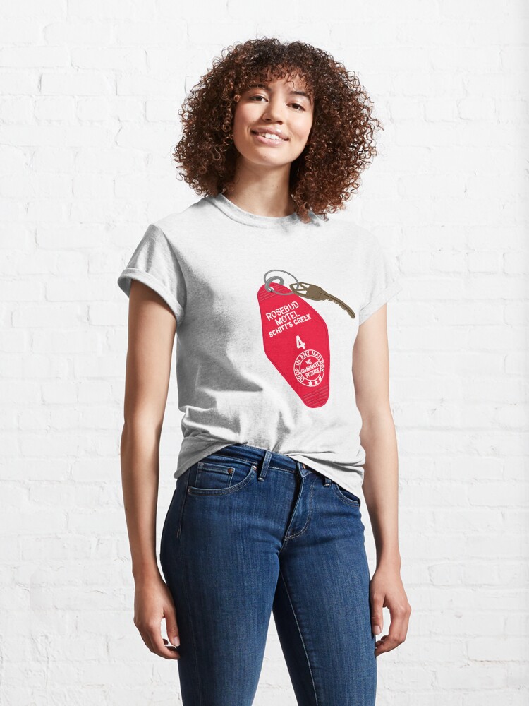 Alternate view of Rosebud Motel Keys Classic T-Shirt