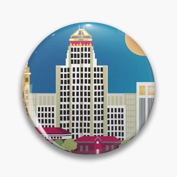 Item preview, Buffalo, New York - Skyline Illustration by Loose Petals designed and sold by LoosePetals.