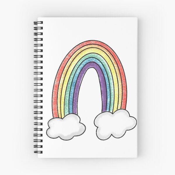 Item preview, Rainbow Cottage Core Drawing  designed and sold by angelycaviolet.
