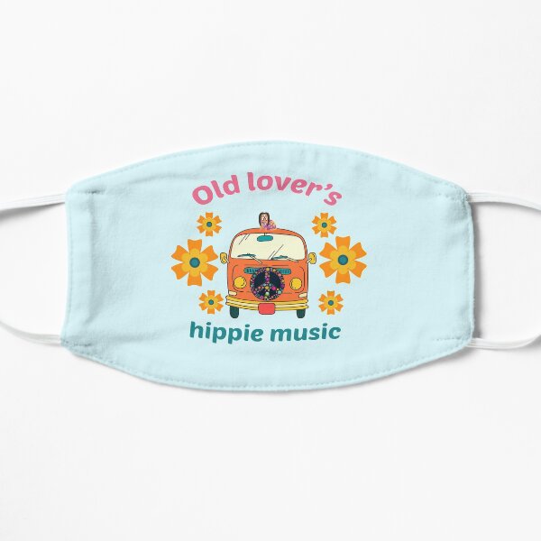 new Old lovers hippie music - canyon moon Fitted Mask