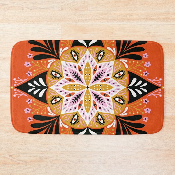 Item preview, Sprouting Mandala – Tangerine Palette designed and sold by Cat Coquillette.