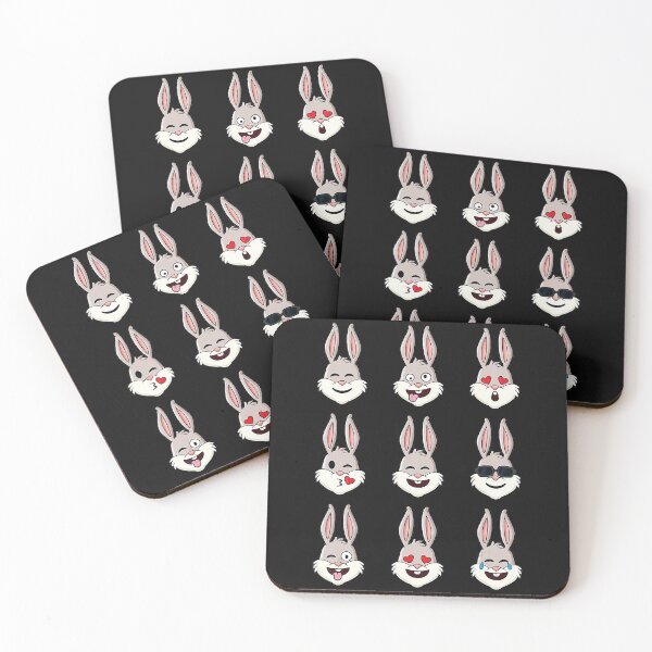 Item preview, Rabbit Emojis Easter Day Funny Emoticons designed and sold by LamaraGodina.