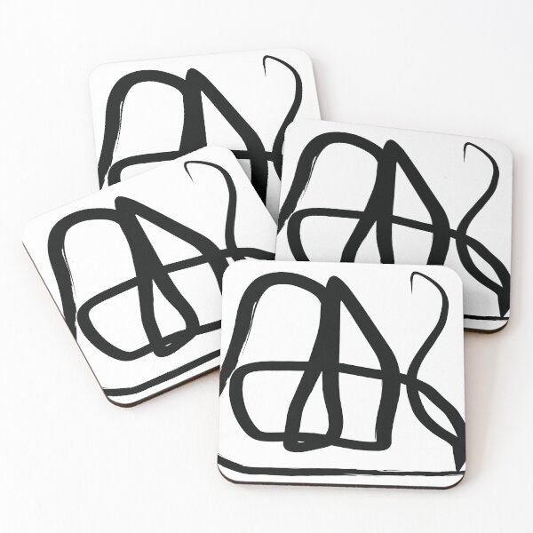 Item preview, Black and White Painting designed and sold by CallaStatements.