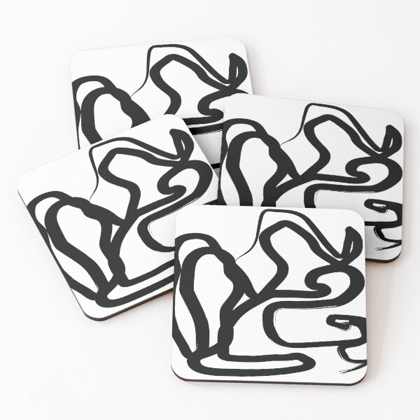 Item preview, Black and White Painting designed and sold by CallaStatements.