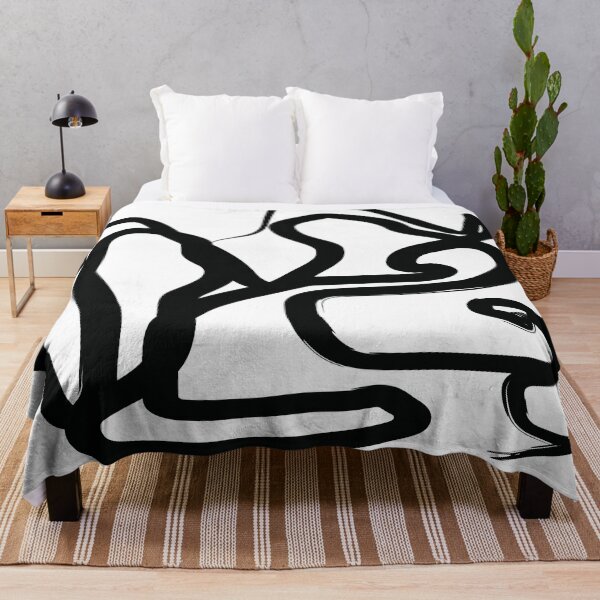 Item preview, Black and White Painting designed and sold by CallaStatements.