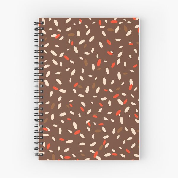 Item preview, Brown and Orange Confetti Dots designed and sold by Shannon Bridger.