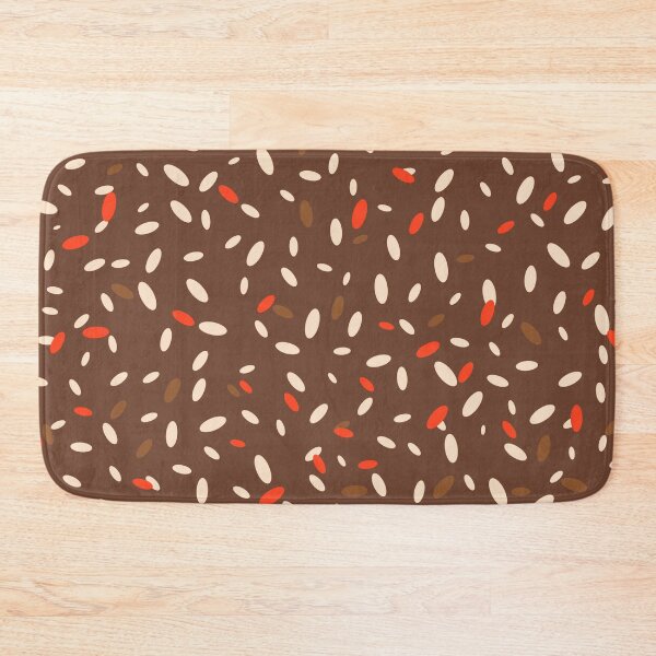 Item preview, Brown and Orange Confetti Dots designed and sold by Shannon Bridger.