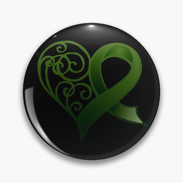 Item preview, Decorative Heart with Green Ribbon designed and sold by Alondra.