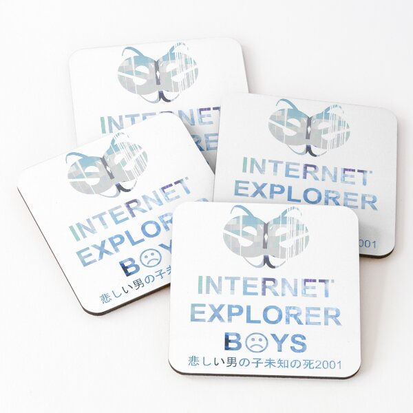 Item preview, ☹ Internet Explorer Boys ☹ designed and sold by Squidcase.