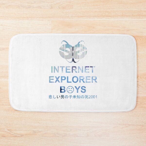 Item preview, ☹ Internet Explorer Boys ☹ designed and sold by Squidcase.
