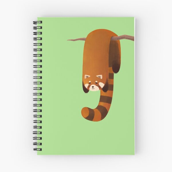 Item preview, Cute Red Panda hanging on the tree - Laundry red panda designed and sold by KTJoh.