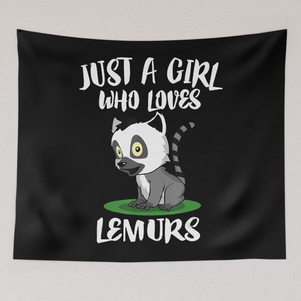 Item preview, Just A Girl Who Loves Lemurs Animal Gift designed and sold by FelixSchulze.