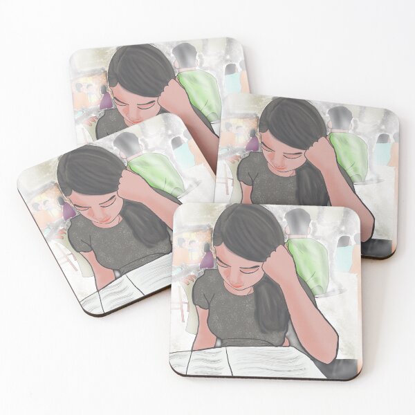 Item preview, Woman Reading Book designed and sold by AnuKumariVerma.