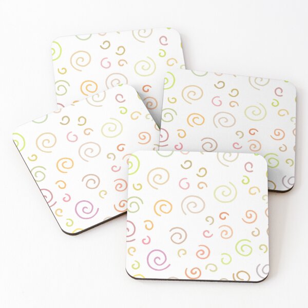 Item preview, Colorful Swirly Twirly Patterns designed and sold by flying-flamingo.