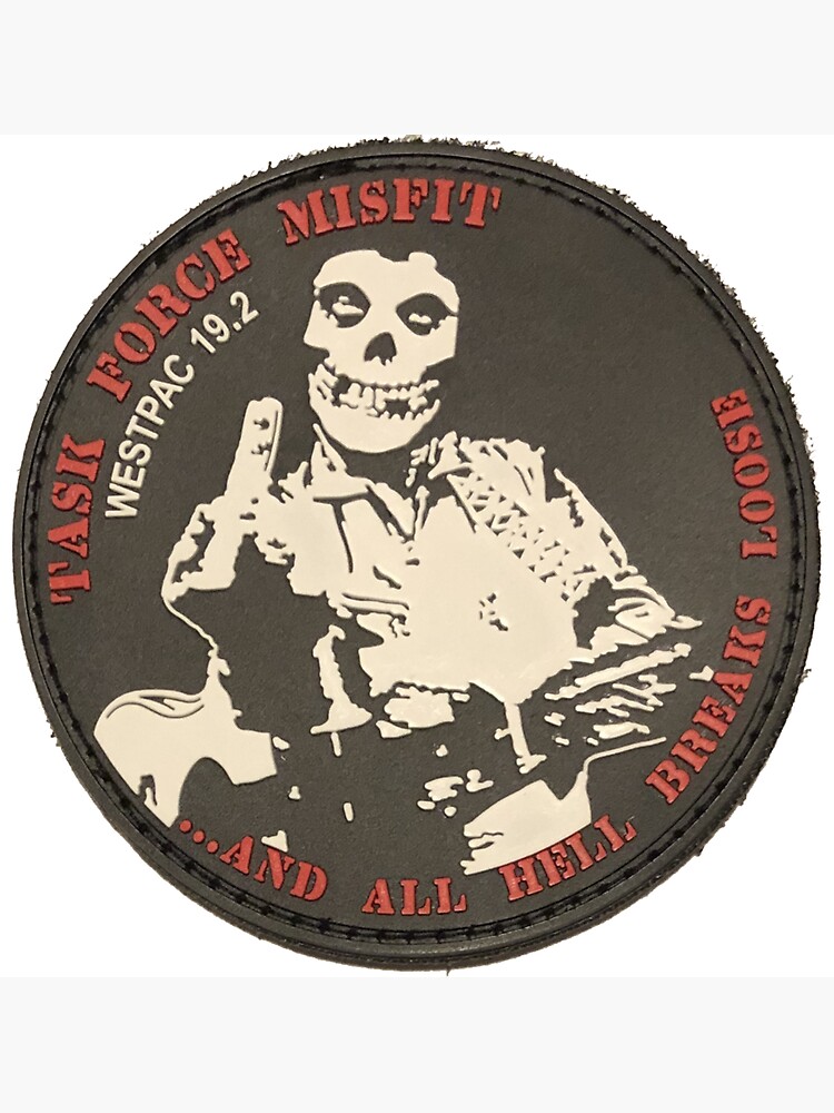 "USMC 3-5 Darkhorse TF Misfit DET B Patch Sticker" Sticker For Sale By ...