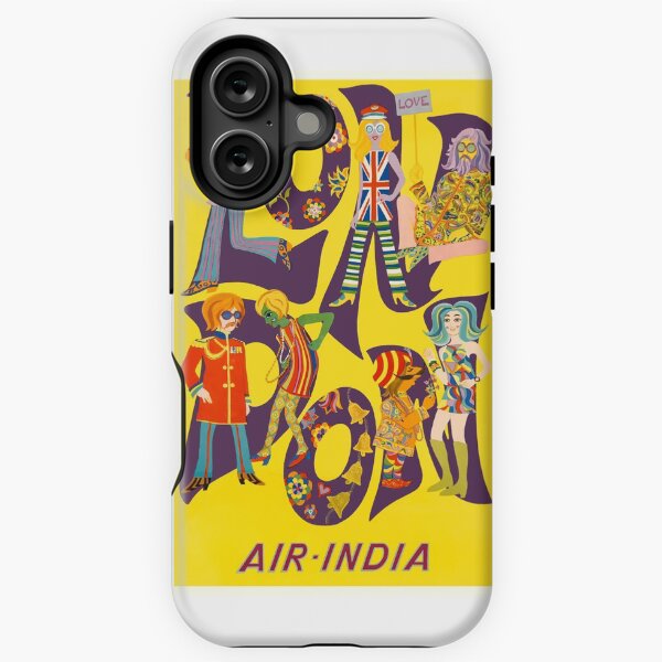 Item preview, 1968 London Air India Airline Poster designed and sold by retrographics.