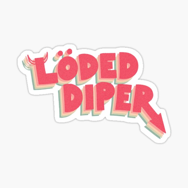 Loded Diper - Diary of a Wimpy Kid - Roderick Sticker