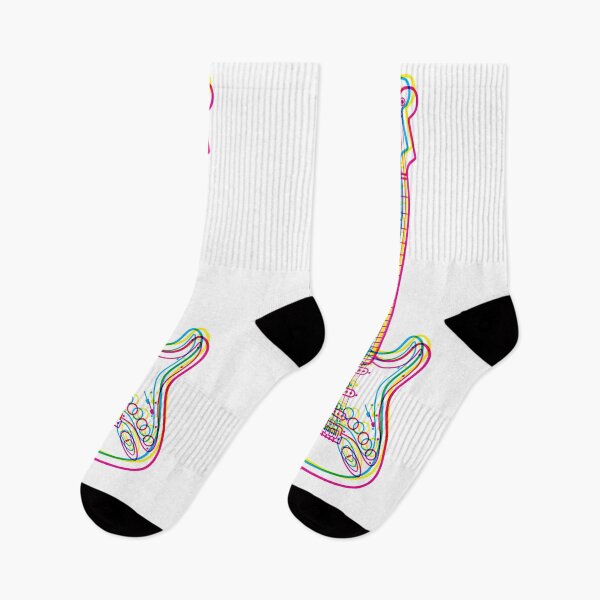 Item preview, CMYK Strat Outline  designed and sold by animinimal.