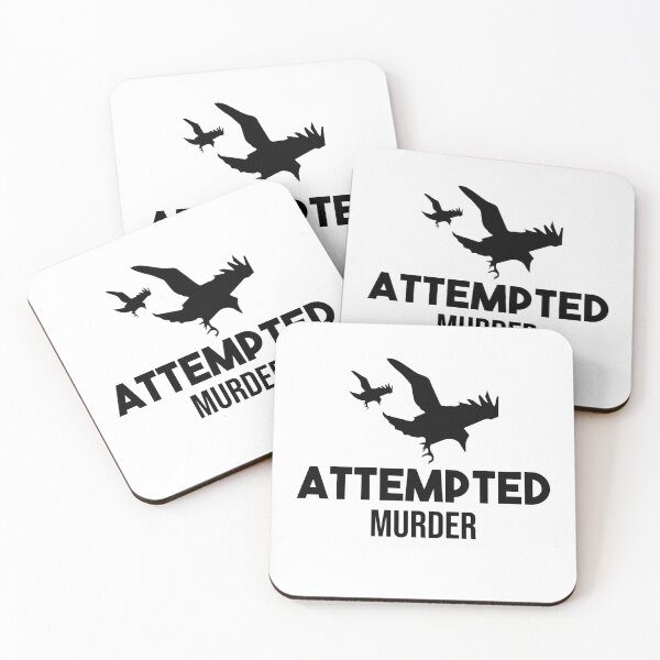 Item preview, Attempted-Murder crows T-shirt designed and sold by Mographic997.