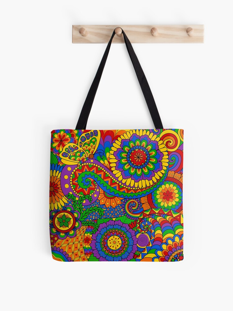 Be Happy Rainbow Tote