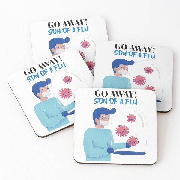 Item preview, GO AWAY! SON OF A FLU COLLECTION  designed and sold by Ashraf Can.