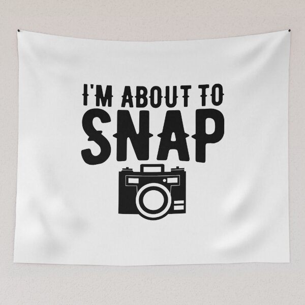 Item preview, Photographer Gift design Funny About to SNAP designed and sold by EstelleStar.