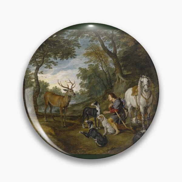 Item preview, The Vision of St Hubert by Jan Bruegel and Peter Paul Rubens  designed and sold by Amanda1775.