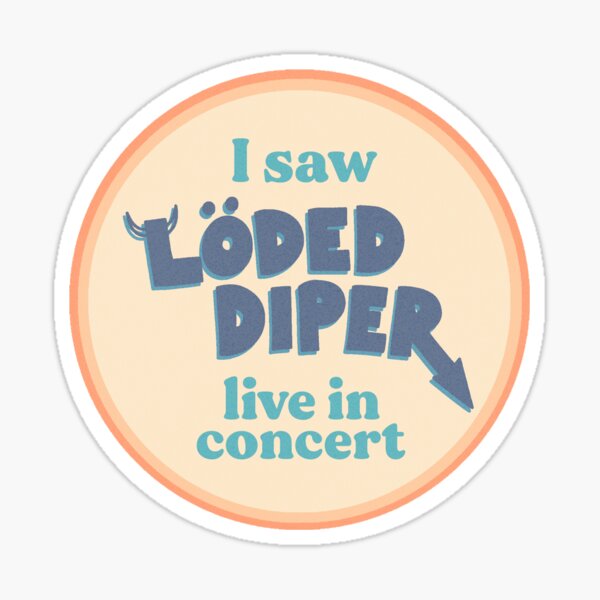 Loded Diper - Diary of a Wimpy Kid - Roderick Sticker