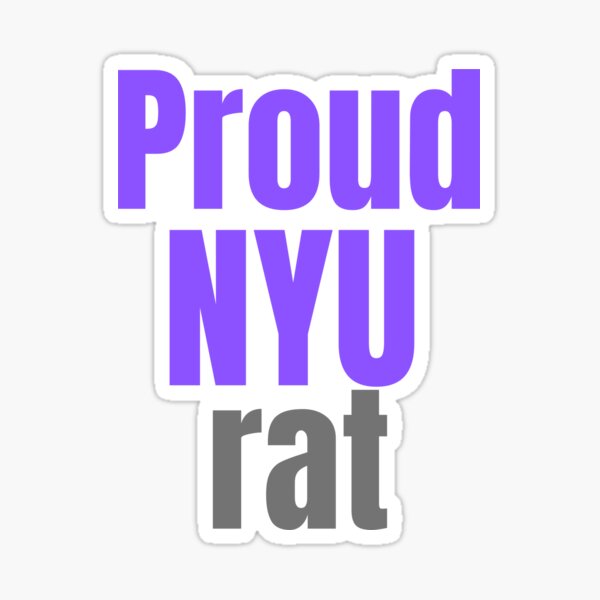 NYU Rats Sticker
