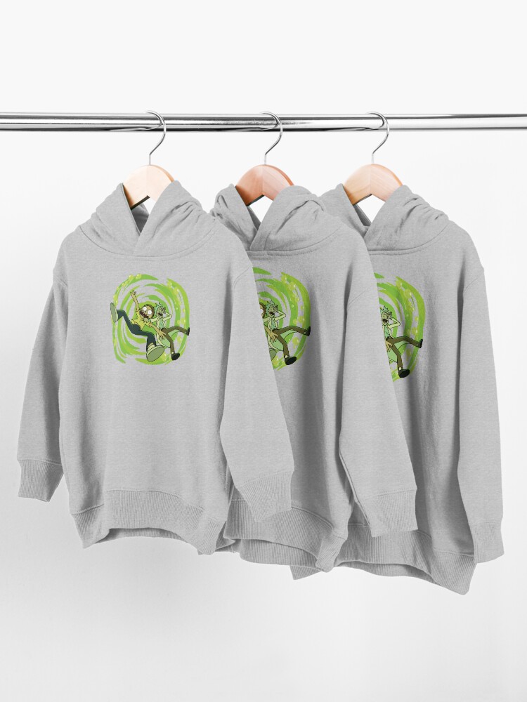 Alternate view of The Vat Of Acid Design (Rick & Morty) Toddler Pullover Hoodie