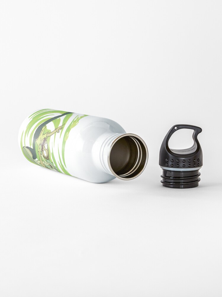 Alternate view of The Vat Of Acid Design (Rick & Morty) Water Bottle