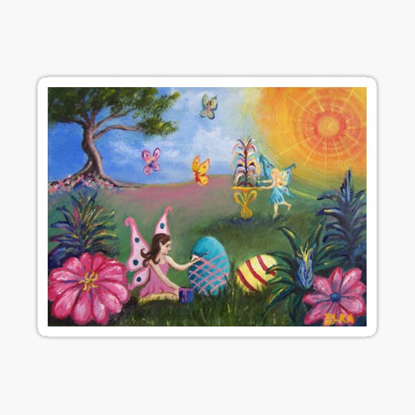 Item preview, Helping out the Easter Bunny designed and sold by Dianne  Ilka.
