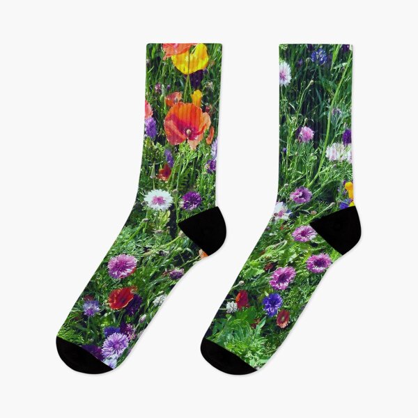 Item preview, painterly wildflowers 1 designed and sold by LittleBettyMakes.