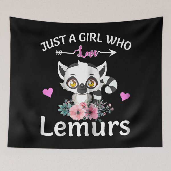 Item preview, Just A Girl Who Loves Lemurs Funny Lemurs Gift designed and sold by FelixSchulze.