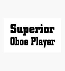 Oboe Photographic Print