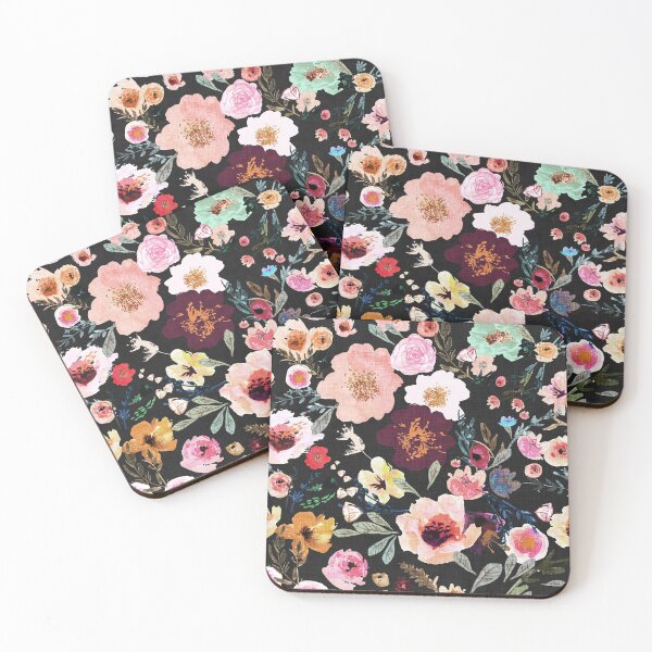 Item preview, Burst into Bloom (midnight) designed and sold by Esther  Fallon Lau.