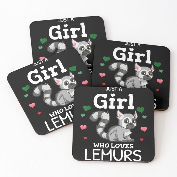Item preview, Just A Girl Who Loves Lemurs Madagascar designed and sold by FelixSchulze.