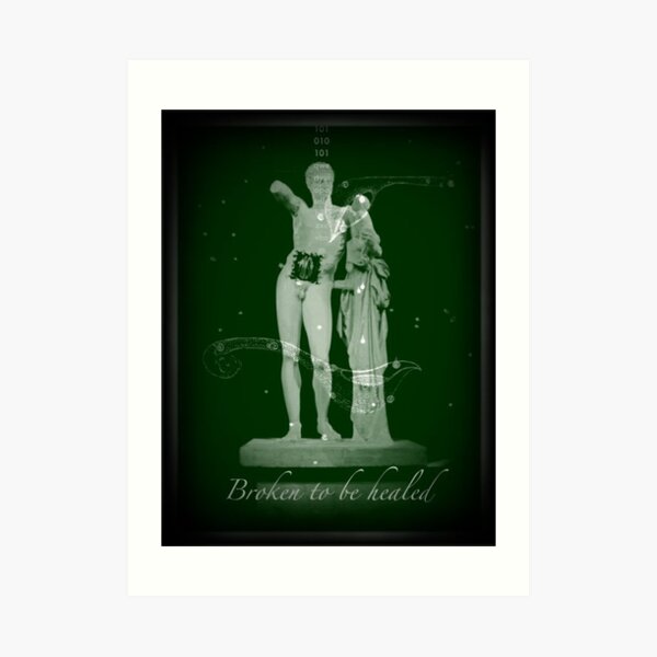 THE SKY IS FALLING Art Print