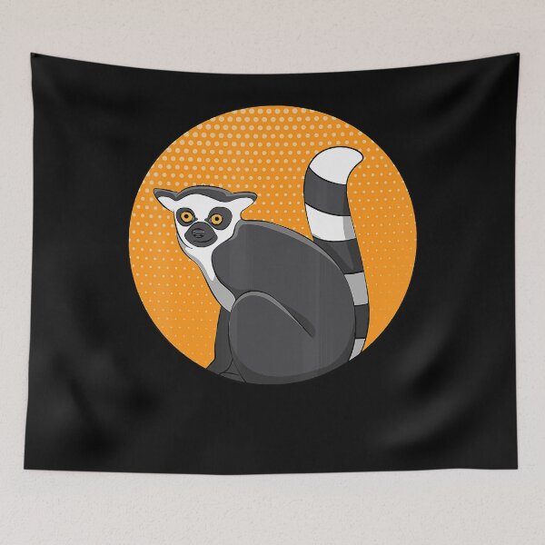 Item preview, Lemur Monkey Shirt Funny Cute Sifakas Madagascar designed and sold by FelixSchulze.