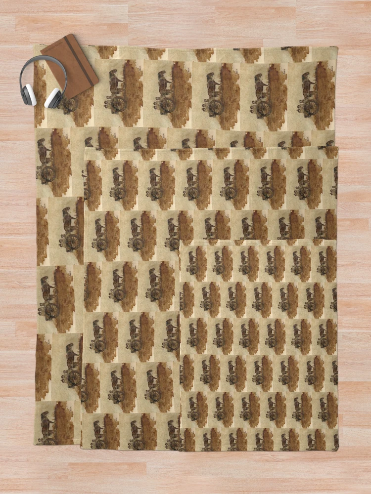 Thumbnail 5 of 6, Throw Blanket, In Simpler Times.... designed and sold by Dianne Ilka.