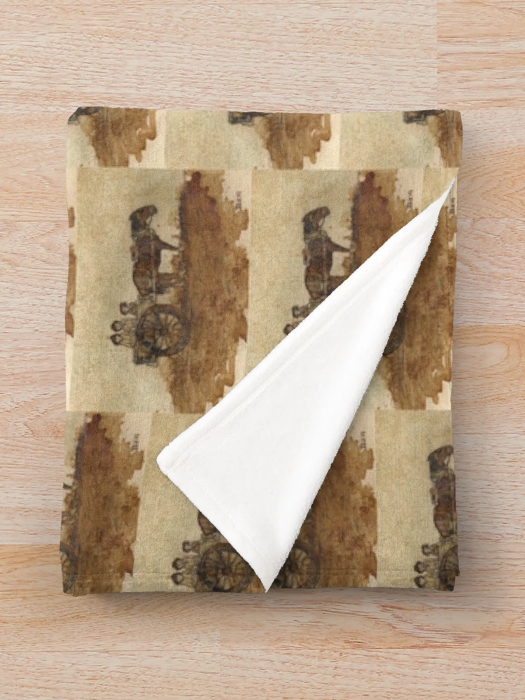 Thumbnail 3 of 6, Throw Blanket, In Simpler Times.... designed and sold by Dianne Ilka.