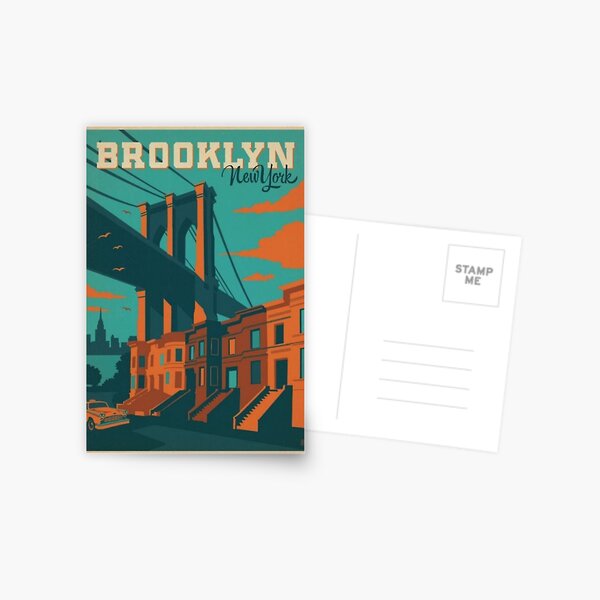 Brooklyn - Vintage Travel Postcard