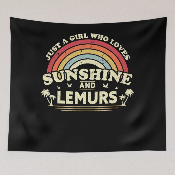 Item preview, Lemur Gift Just A Girl Who Loves designed and sold by FelixSchulze.