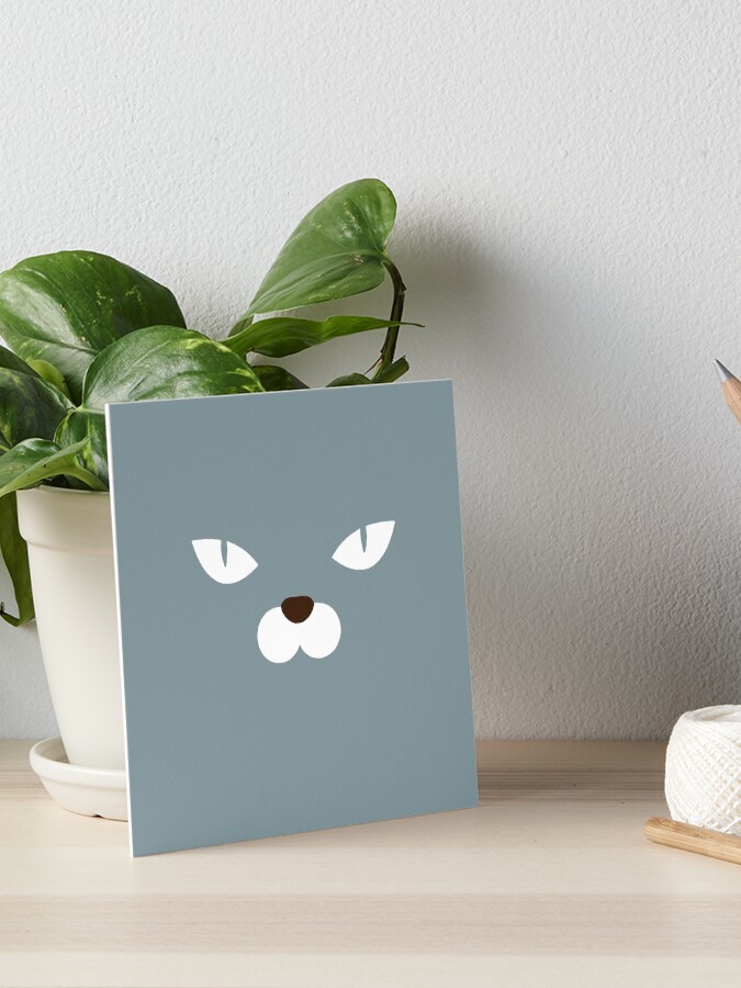 Impression Rigide Chaton Mignon Bebe Chat Par Savvamadar Redbubble