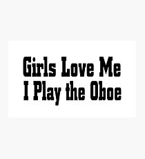 Oboe Photographic Print