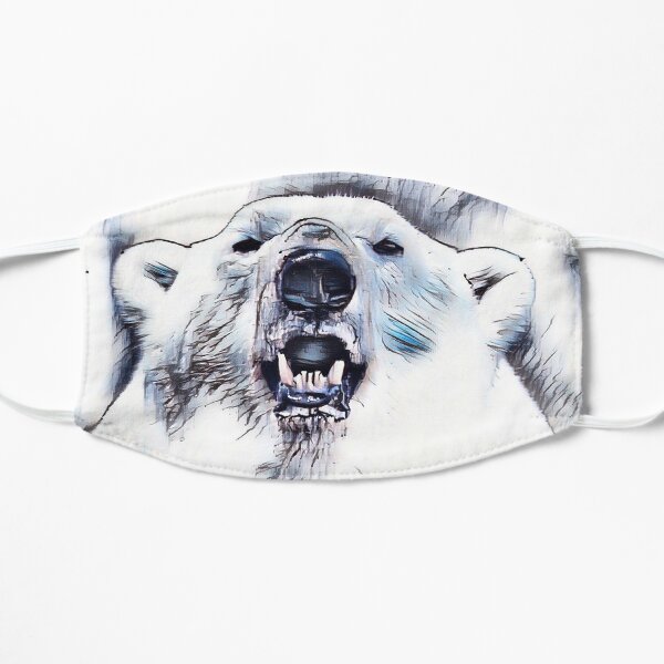 Eisbär Maske