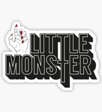 Little Monster Paws Up Sticker