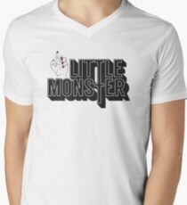 Little Monster Paws Up Men's V-Neck T-Shirt